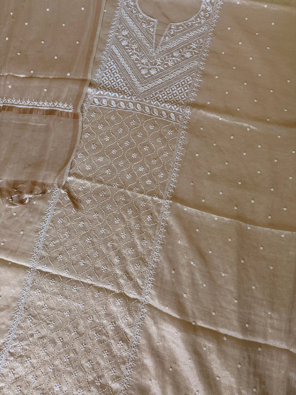 Pure Soft Tissue Beige - Unstitched
