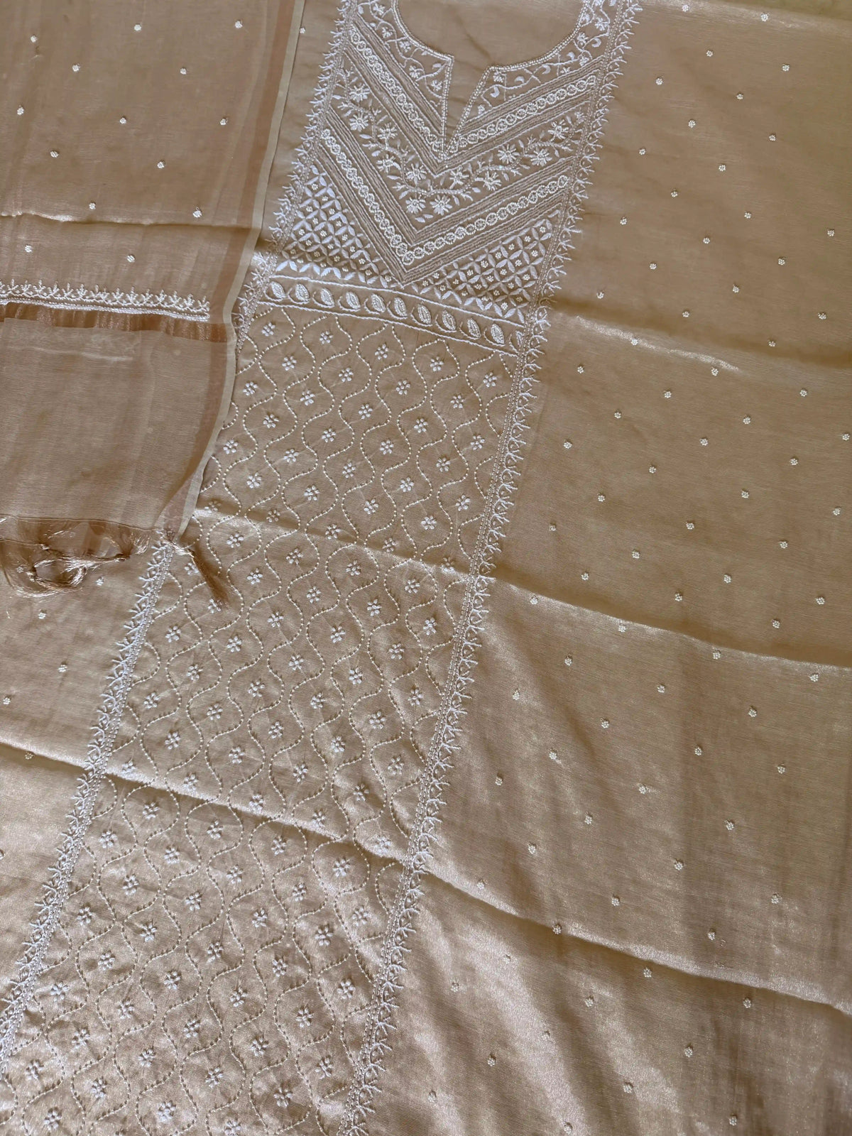 Pure Soft Tissue Beige - Unstitched