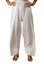 Rayon Solid Women's Farshi Salwar - White